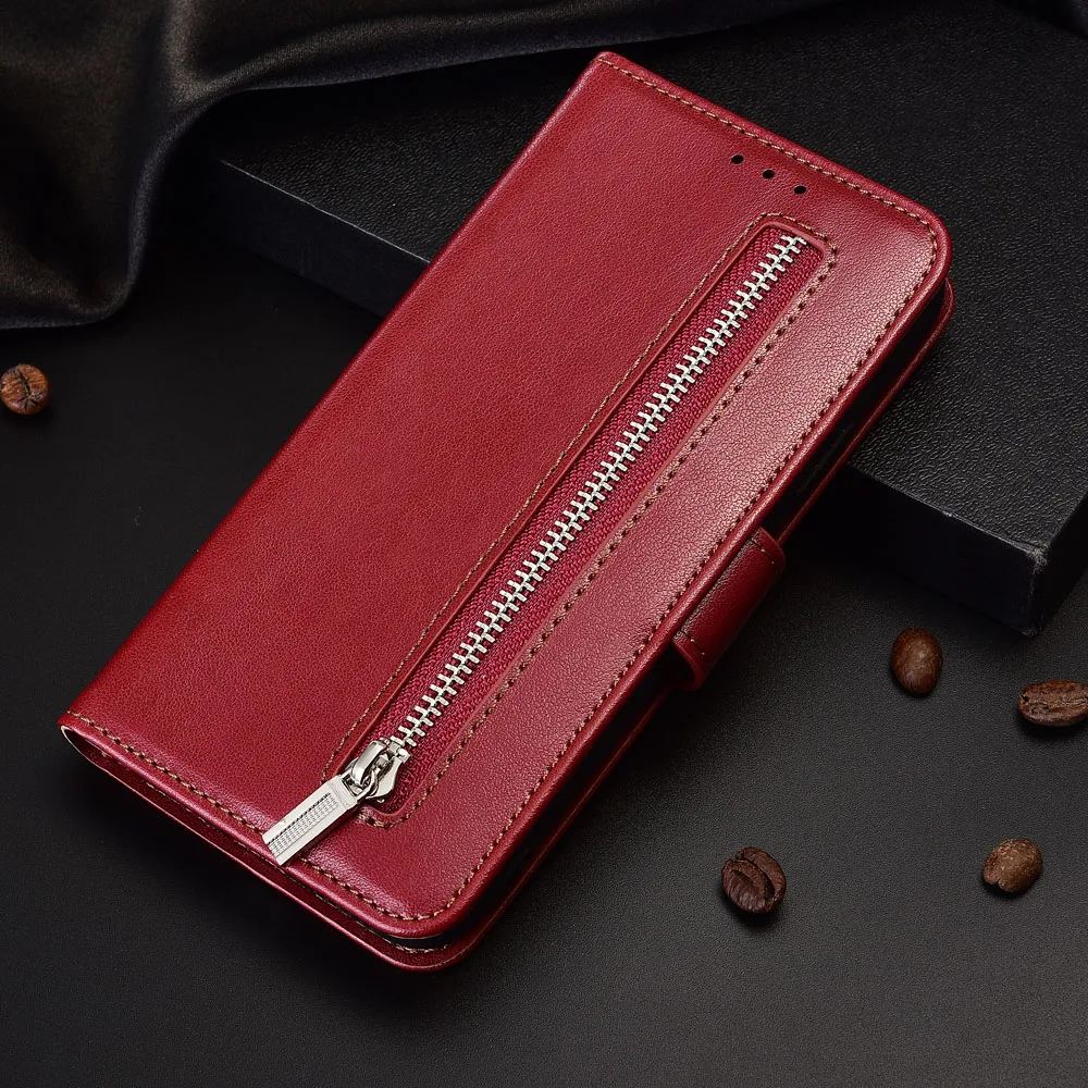 

For On Huawei P20 Lite ANE-LX1 Capa Zipper Flip Wallet Leather Case For Huawei P20 Lite Back Cover Para P20 Lite Phone Case