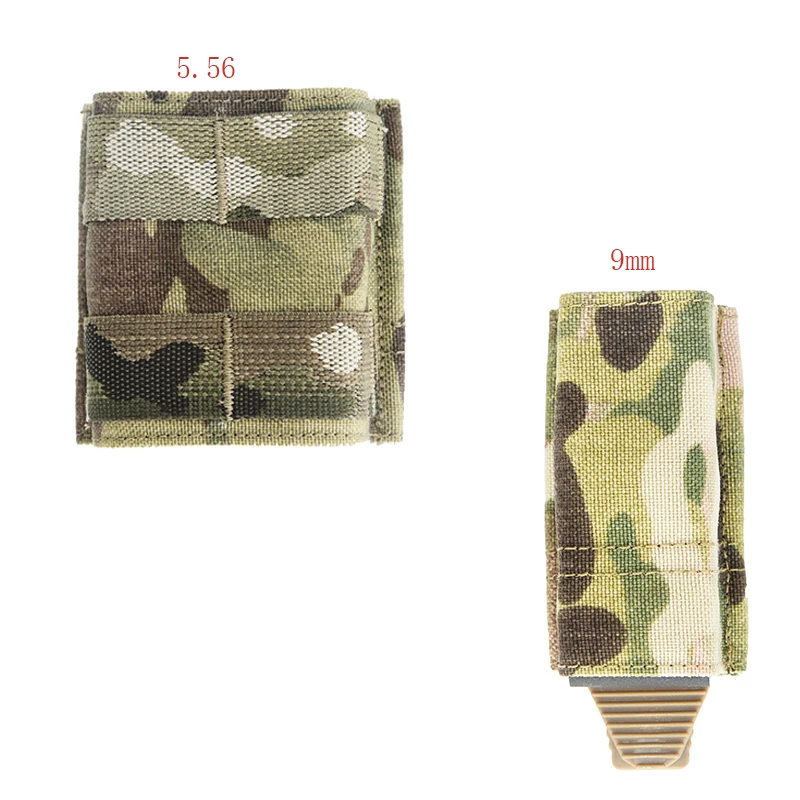 

Multicam Magazine Pouch Tactical 5.56 9mm Molle Ammo Clip Bag Military Airsoft Mag Ammo Pouch Gear