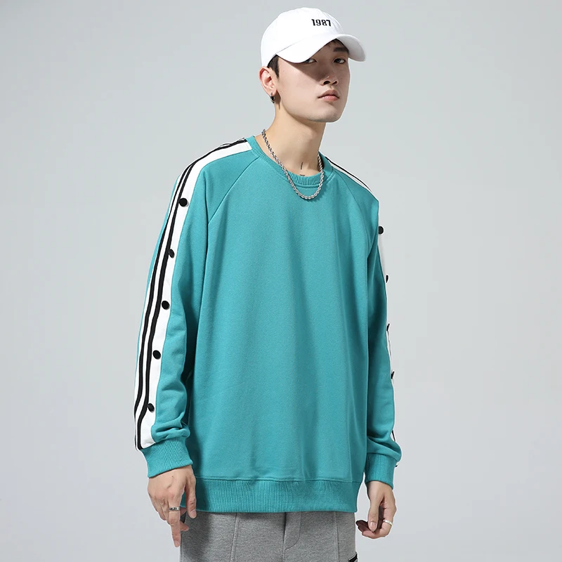

2022 new spring and autumn loose plus size men's all-match trend sweater
