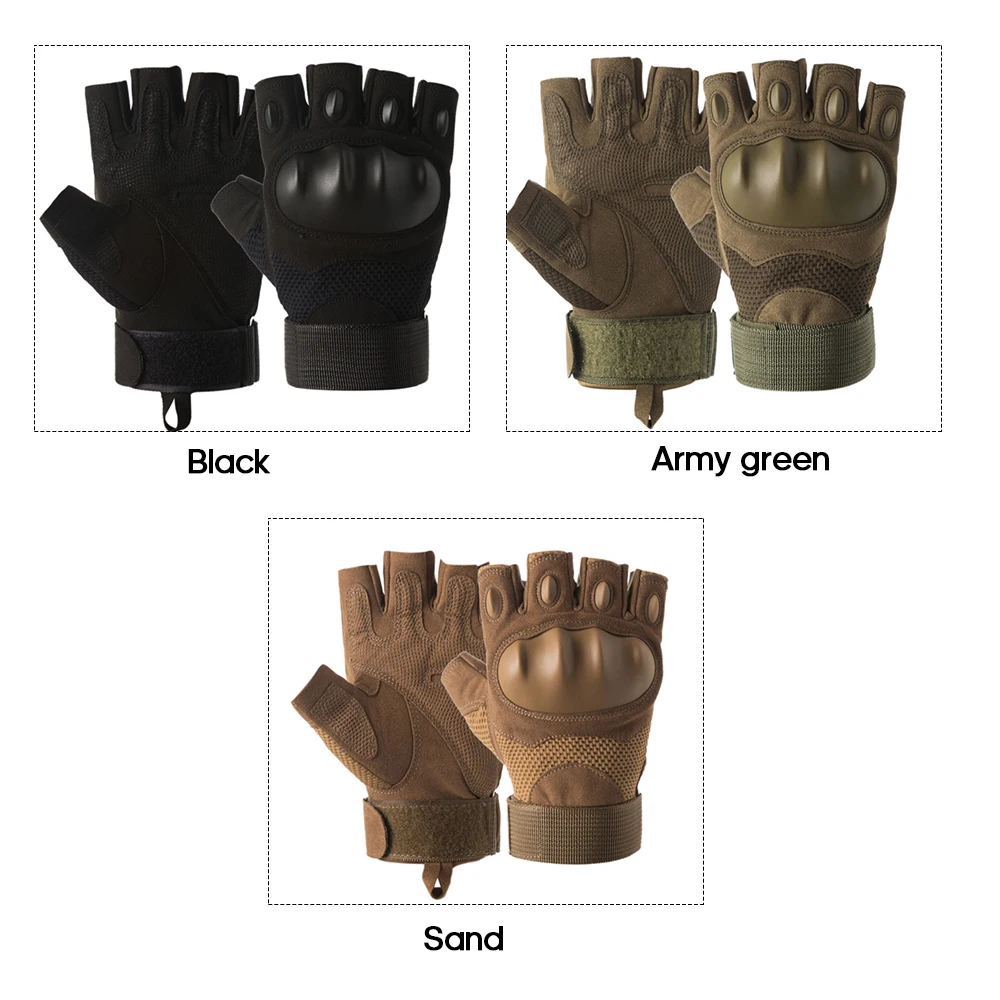 1 пара наружных перчаток перчатки с полупальцами Нескользящие износостойкие для