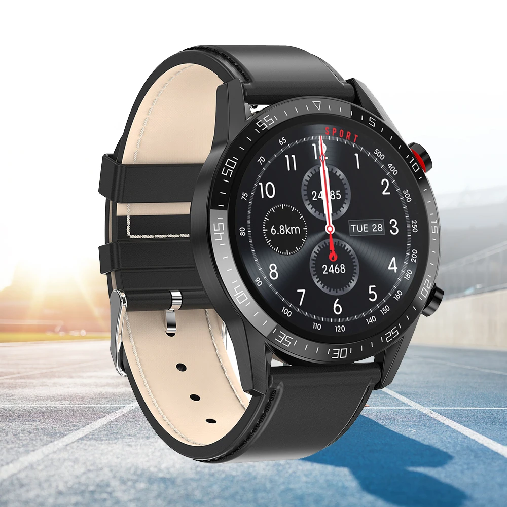 

SmartWatch Bluetooth Call IP68 Waterproof Push Message Multiple Sport Modes ECG 1.3 inch Pedometer Smart Watch Fitness Watch