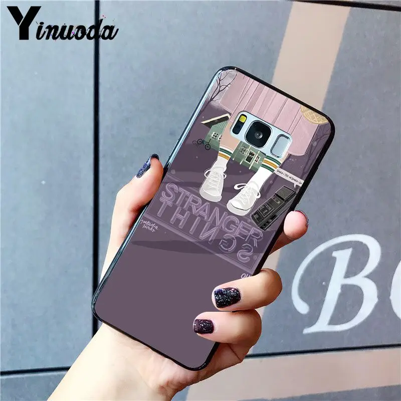 Yinuoda Рождественские огни должны оставаться, если странные вещи PhoneCase для samsung S10 Plus S10E S6 S7 S8 S9 Plus S10lite S5 M10 - Цвет: A2