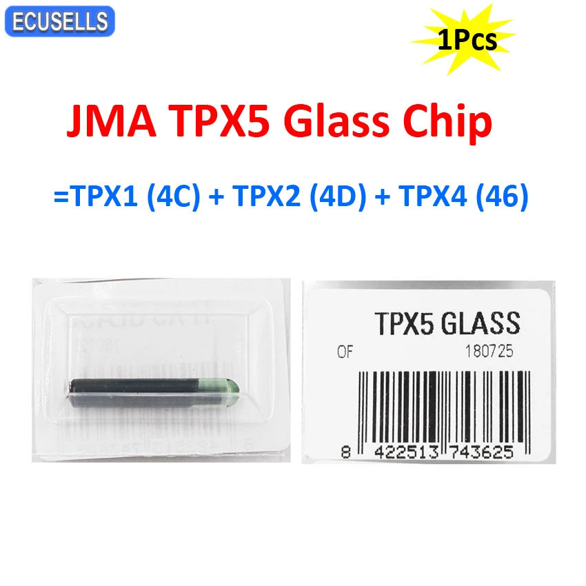 Новинка чип транспондер TPX5 JMA чипы для автомобильных ключей клонер Клон 3 в 1 = TPX1 (