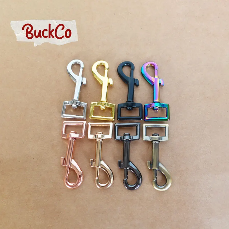 20 мм, 8 видов цветных металлических застежек, используется для брелоков, ошейников для собак, аксессуаров для лямок, прочный и долговечный