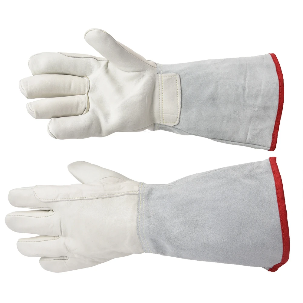 Лечение Защитная перчатка крио длиной 40 см Криогенное LNG по производству жидкого