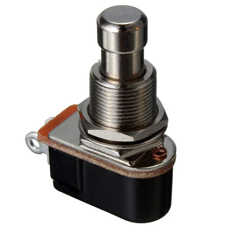 Коробка педалей эффектов для гитары мгновенная кнопка Spst Stomp Foot Switch Button Pack Of
