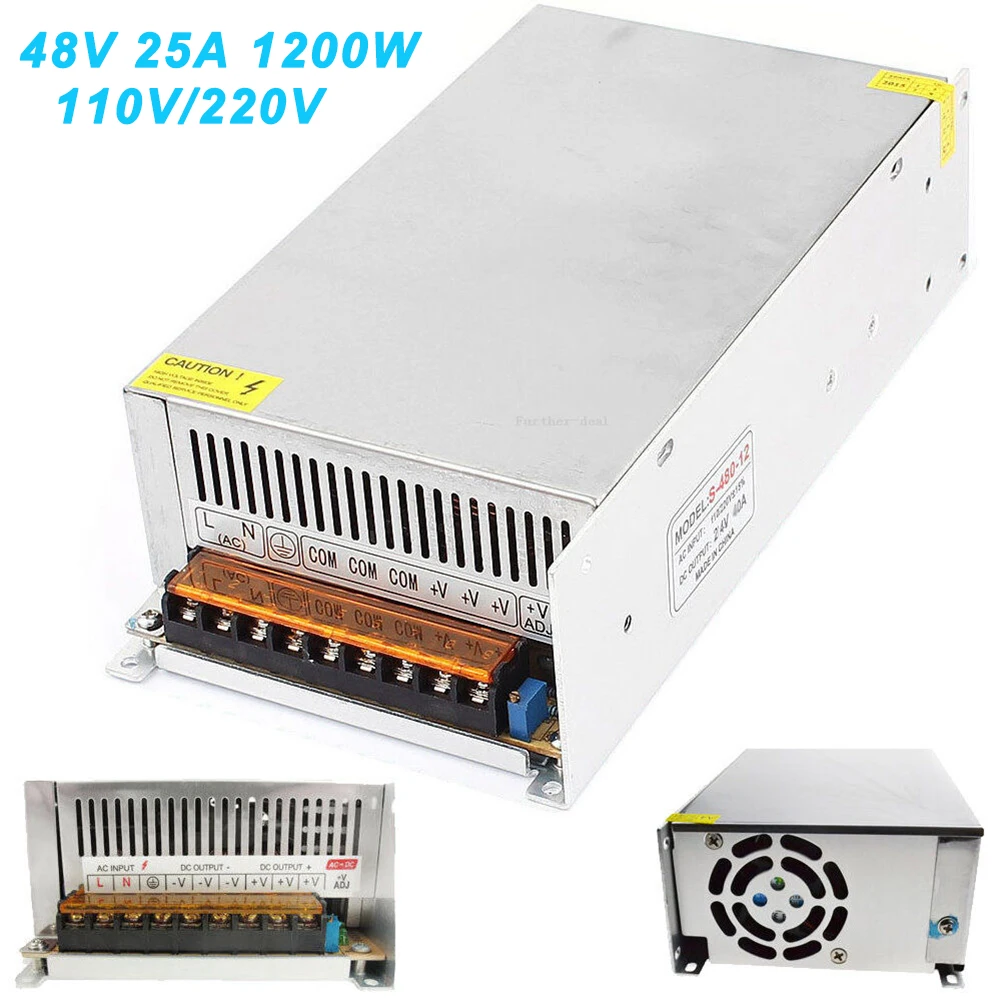 

DC 48V 25V Switching Power Supply AC 110V/220V ED driver switch power supply adapter for LED Lighting Billboard Street Light