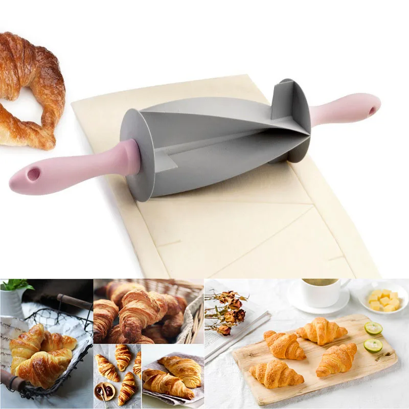 

Rolling Slicer Croissant Bread Cutting Tools For Kitchen Multi-function Bread Slicer Dough Pastry Knife
