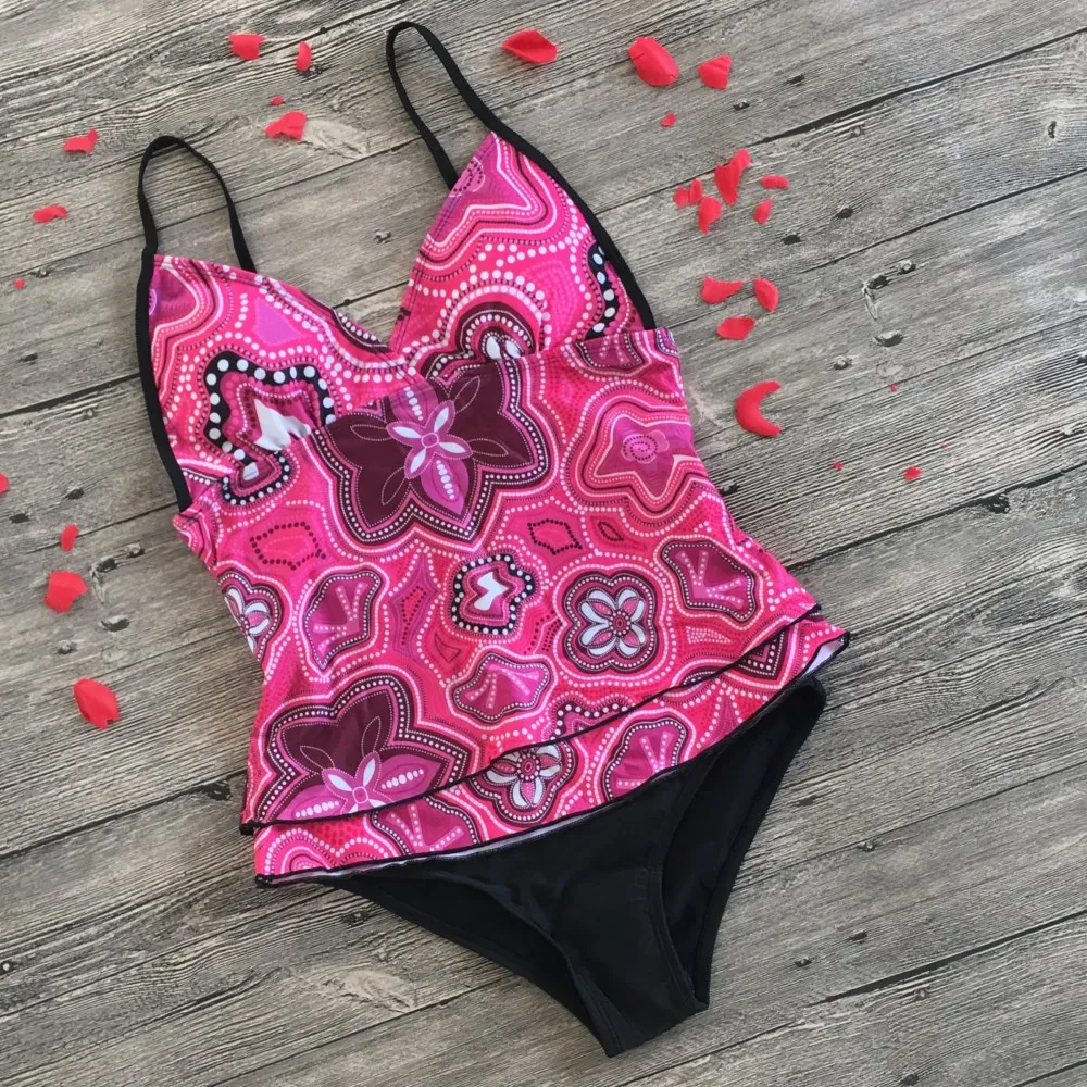 Женский раздельный купальник Know Dream сексуальное платье бикини с принтом запахом