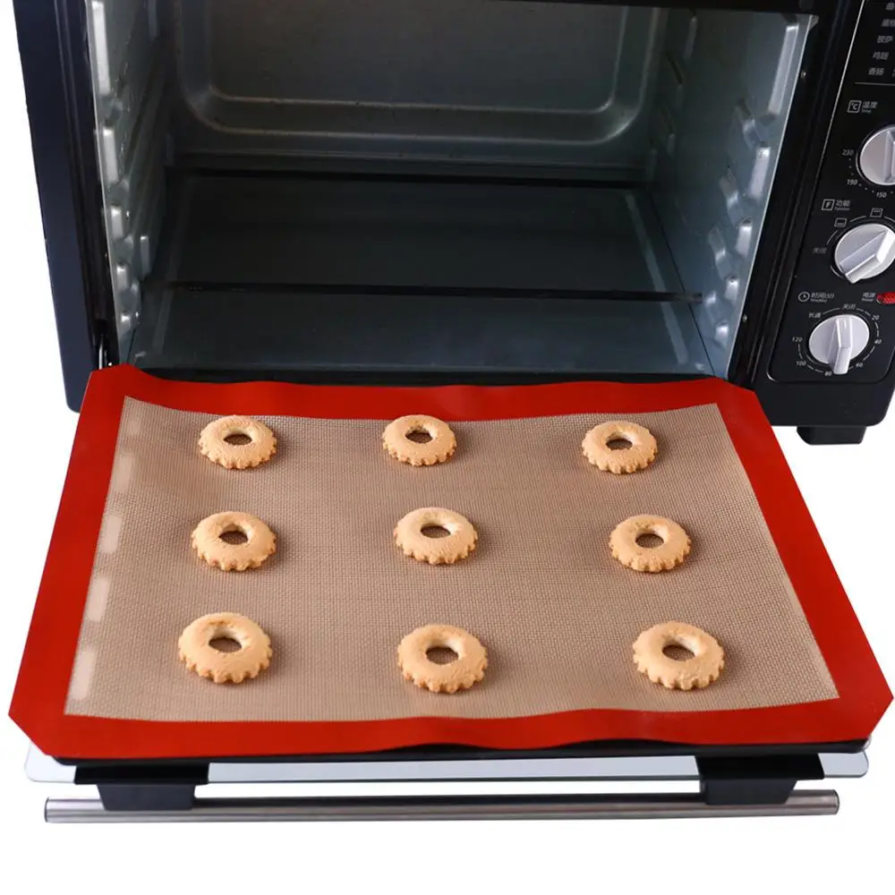

Durable Silicone Non-Stick Cookies Sheet Oven Mat Healthy Homewares Baking Mat Home Reuseable Baking Mat Easy to Clean Hot Sale