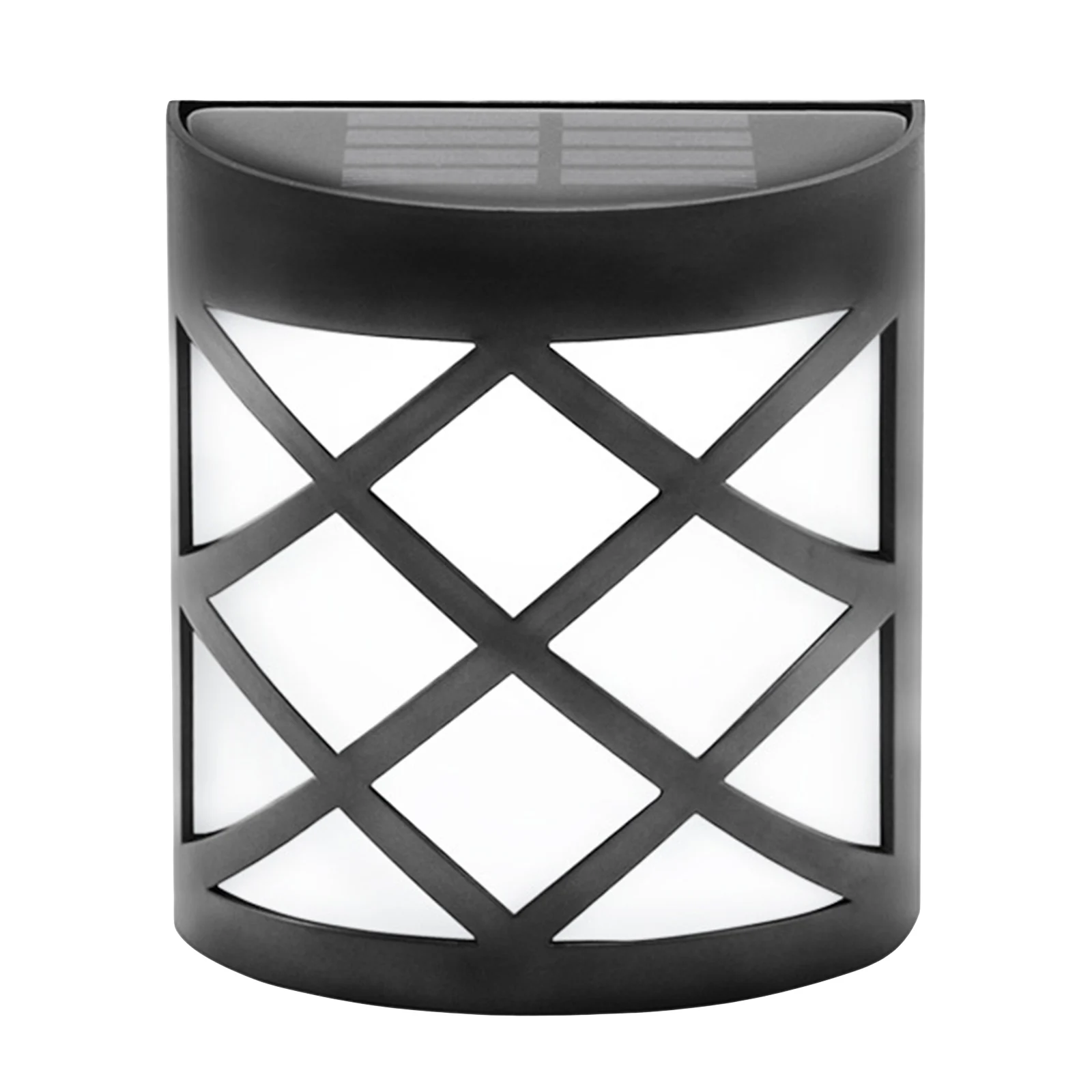 

Solar Wall Light Vintage Solar Powered Fence Light Waterproof Wall Mounted Light for Garden Patio Porch