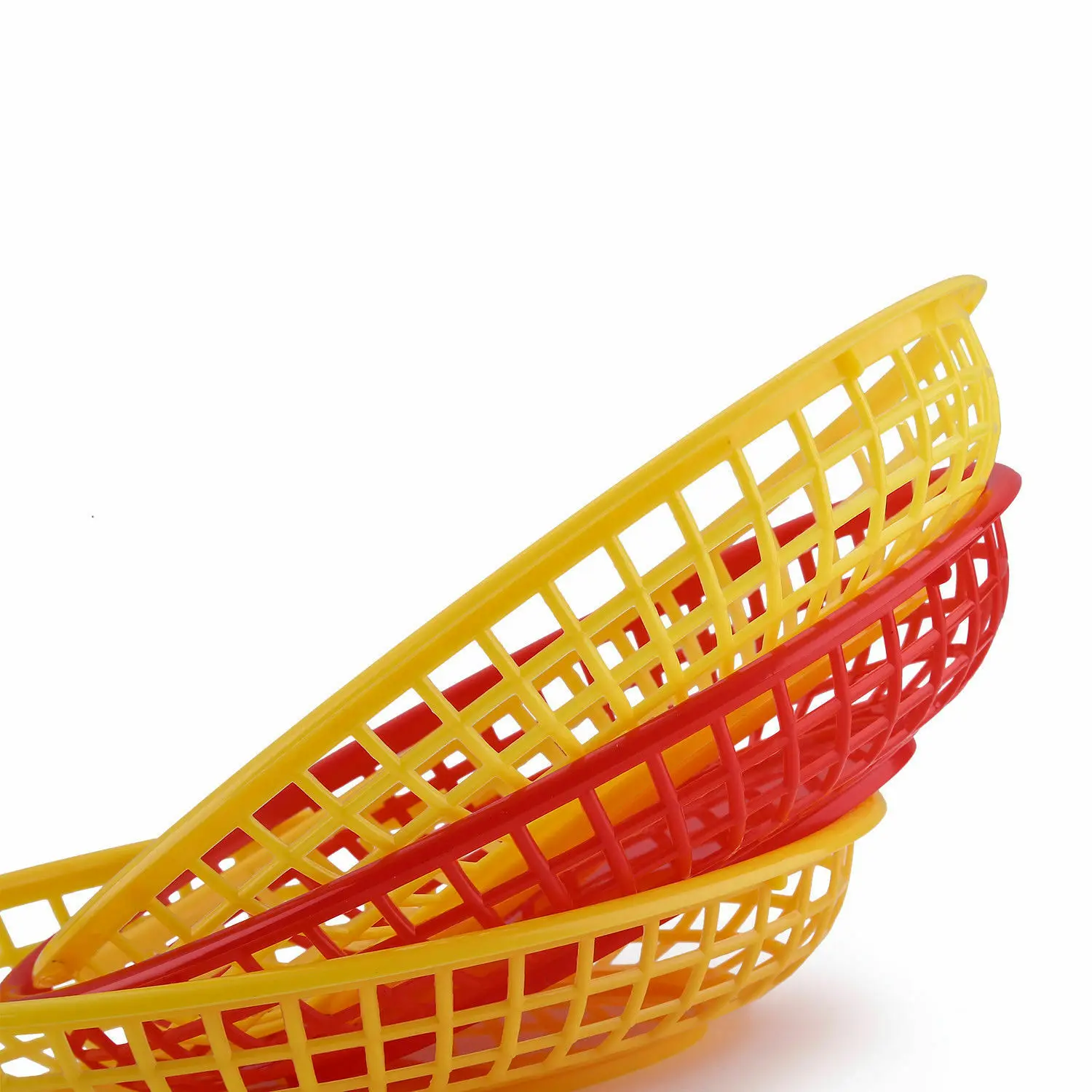 Пластик сервировочный поднос для снэков пластина корзина быстрого питания