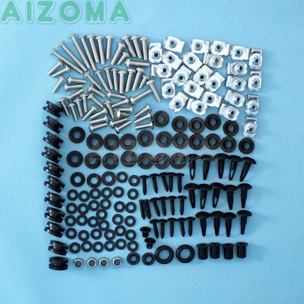 141 шт. крепежные винты для мотоцикла Yamaha YZF R6 2003 2004 | Автомобили и мотоциклы