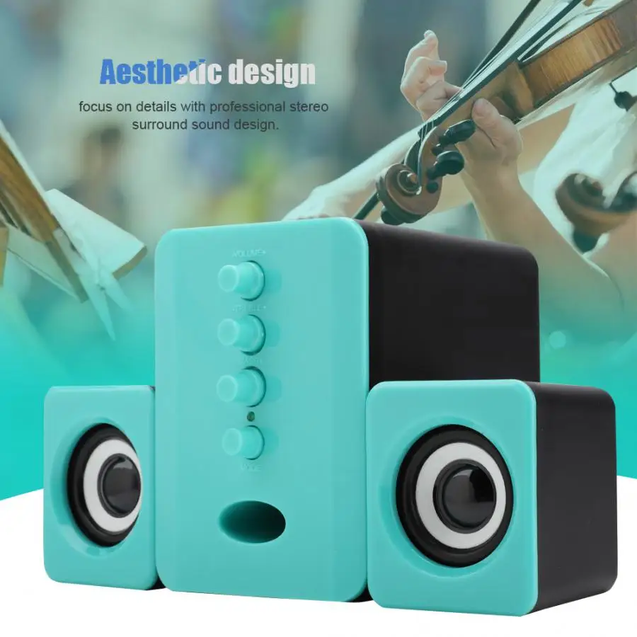Bluetooth Колонка SADA с питанием от USB 5 В 2 1|Портативные колонки| |