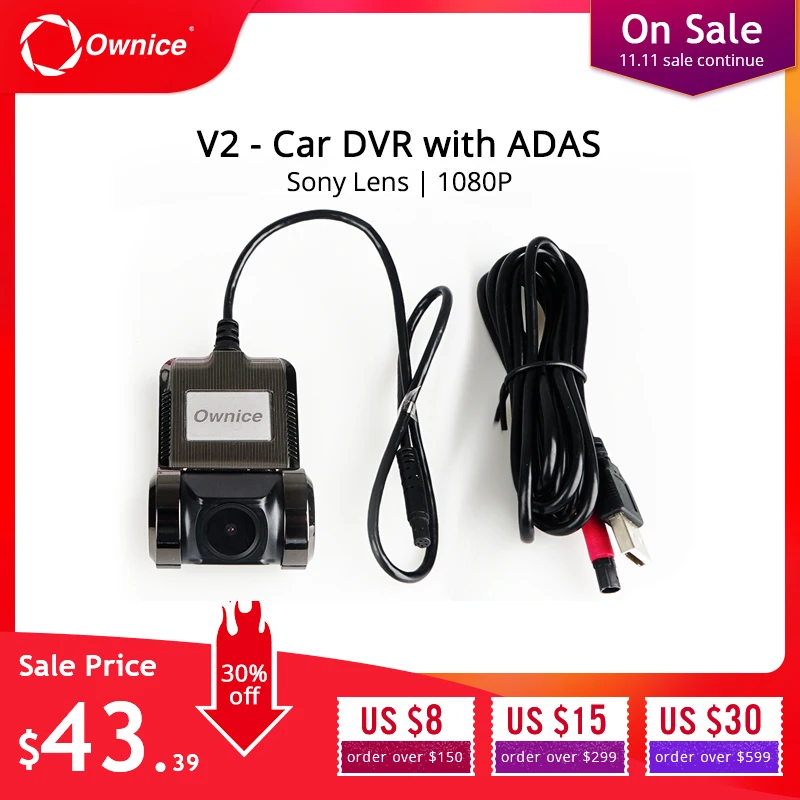 Ownice V1 V2, автомобильная камера, видеорегистратор с ADAS Full 1080 P, видеорегистратор, умный Автомобильный видеорегистратор, радио, Android, фронтальная камера, велосипедная запись