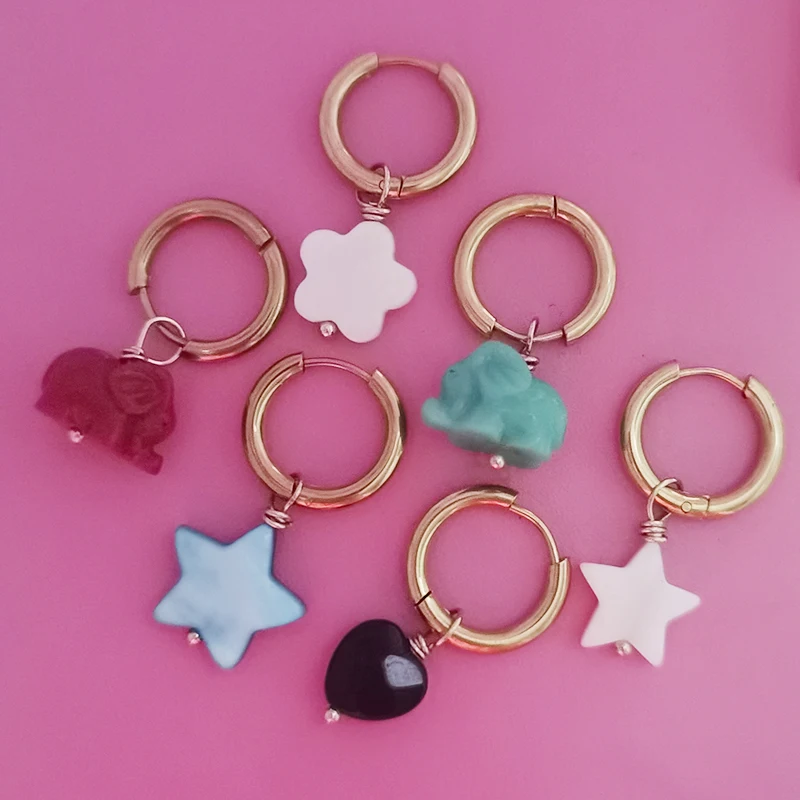 Модные женские аксессуары для девочек подвески в форме сердца серьги капли