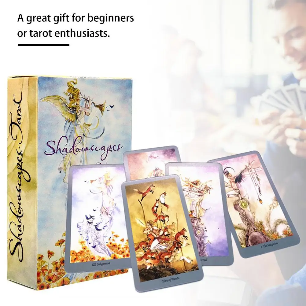 Полный английский лучистый Райдер Wait Tarot карты заводского изготовления Smith Tarot палубная настольная игра карты ведьма Таро Shadowscapes карта