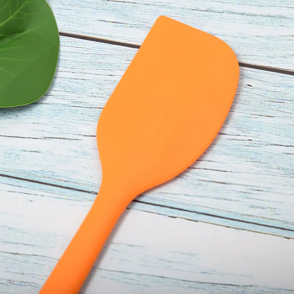 Выпечки лопатка скребок торт антипригарный силиконовый шпатель ложка