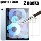 Закаленное стекло для защиты экрана Apple iPad Air 4, 2 упаковки, 10,9 дюйма, 4 поколения, A2324, A2072, A2325, A2316, защитная пленка 0,33 мм