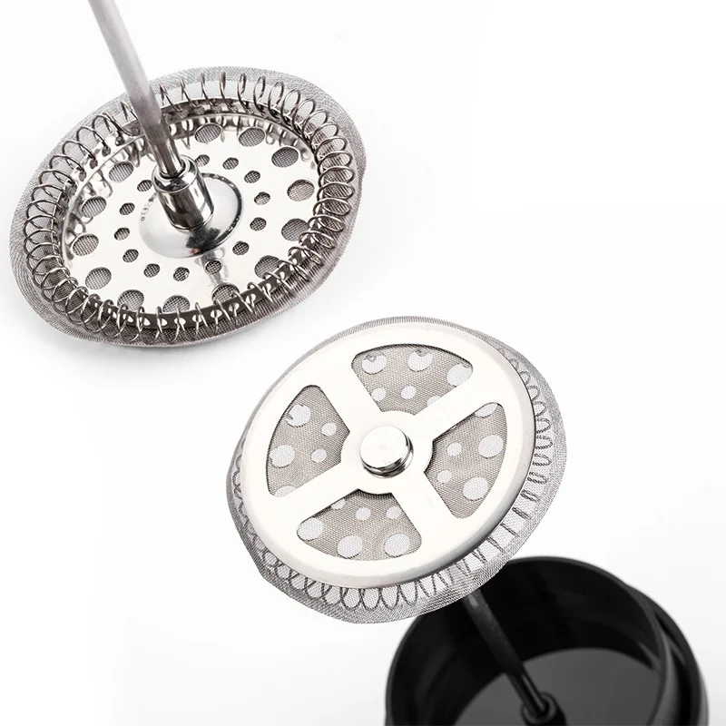 Френч пресс для приготовления кофе утолщенной Стекло Чай горшок Давление