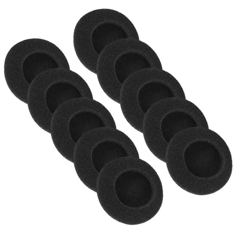 

35MM 40MM 45MM 50MM 55MM 60MM 65MM Headphone Replacement Foam Pad Ear Thicken Sponge Earplugs Headset Cap Earphone Accessories