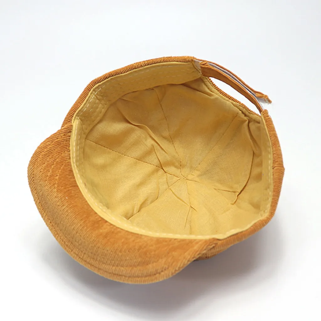 ARLONEET New Letter Baby Baseball Caps Corduroy Color Matching Cartoon Dinosaur Cap Boy Girls Adjustable Hats | Детская одежда и