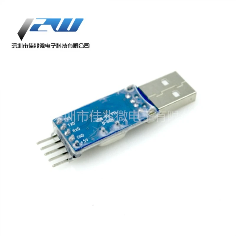 Адаптер модуля преобразователя PL2303 USB в RS232 TTL плата щетки микроконтроллера PL2303HX ST