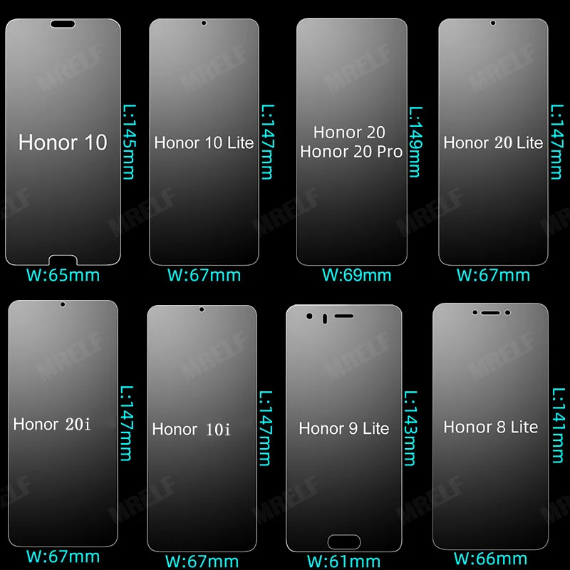 2.5D 9H закаленное стекло для huawei Honor 10 9 Lite 20 10i 20i защита экрана Pro 20 защитное стекло на Honor 10 Lite 9 Light 8 безопасность