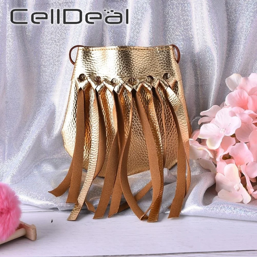 Милый модный кошелек с кисточками сумочка мини кавайная сумка через плечо