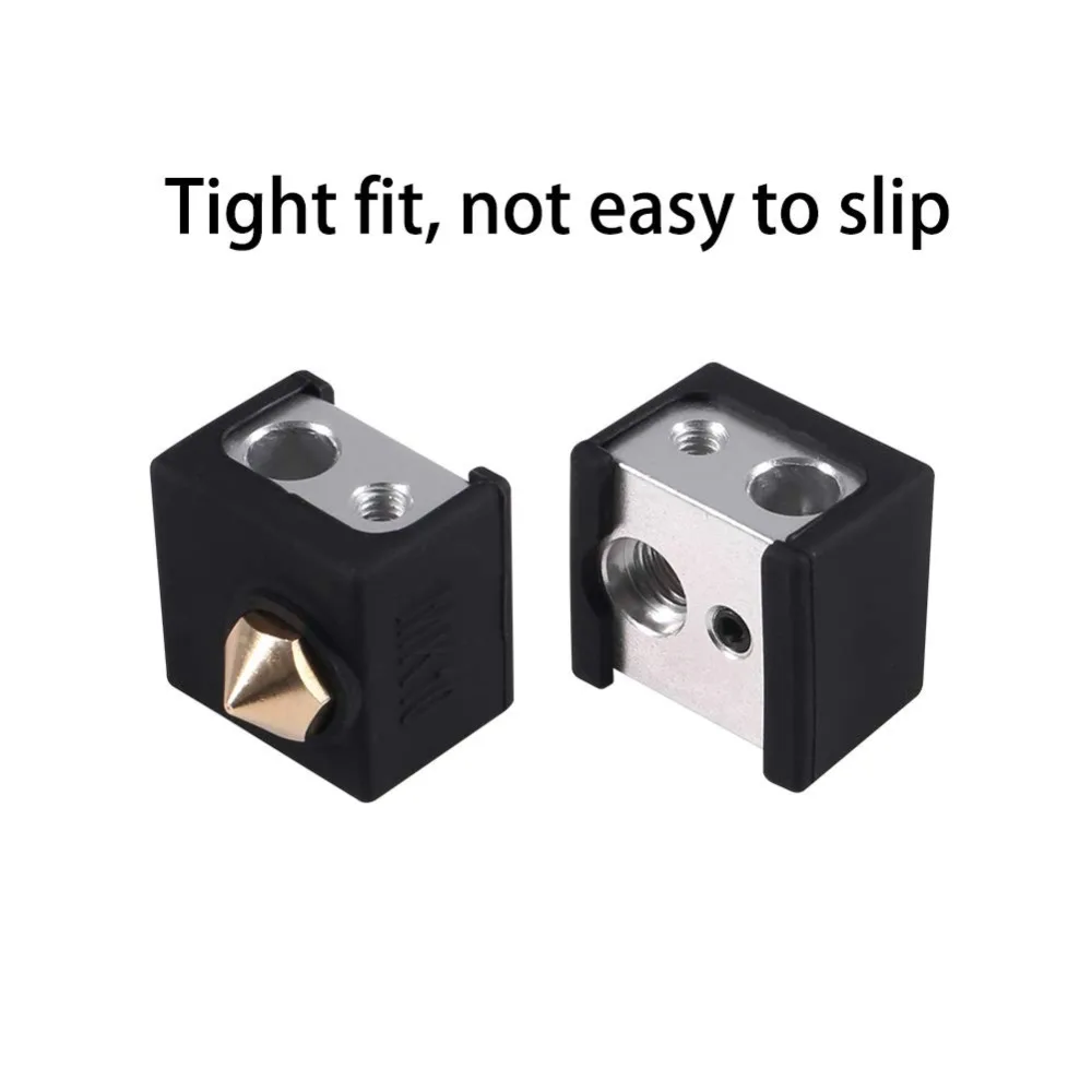 Aokin 3 шт. MK10 нагревательный блок силиконовый чехол 3D принтер для Wanhao Дубликатор i3