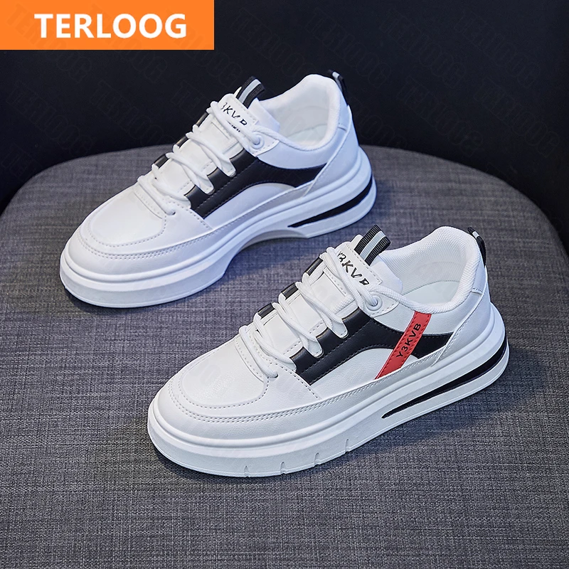 

Женские кроссовки на плоской платформе, Дизайнерские повседневные удобные кроссовки для бега и ходьбы, модная спортивная обувь, весна-осен...