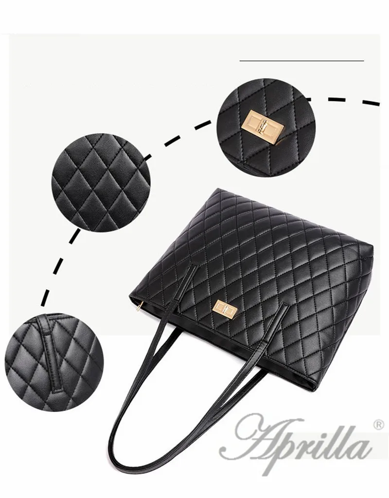 Aprilla tote сумки на плечо для женщин Повседневная сумка мягкие сумки женские большие сумки PWDL15