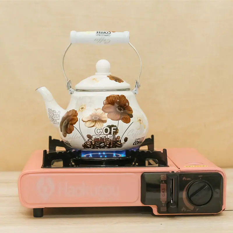 

Thick Enamel Pot Kettle Kettle Teapot Jug Milk Pot Flat Bottom Pot Induction Cooker Gas Universal Enamel Stock Pot Tetera