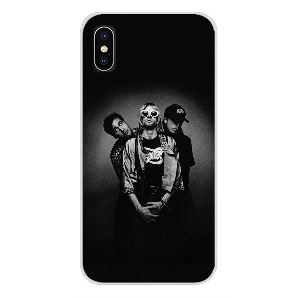 For Oneplus 3T 5T 6T Nokia 2 3 5 6 8 9 230 3310 2.1 3.1 5.1 7 Plus 2017 2018 NIRVANA Rock Roll Band Soft Transparent Cases Cover | Мобильные