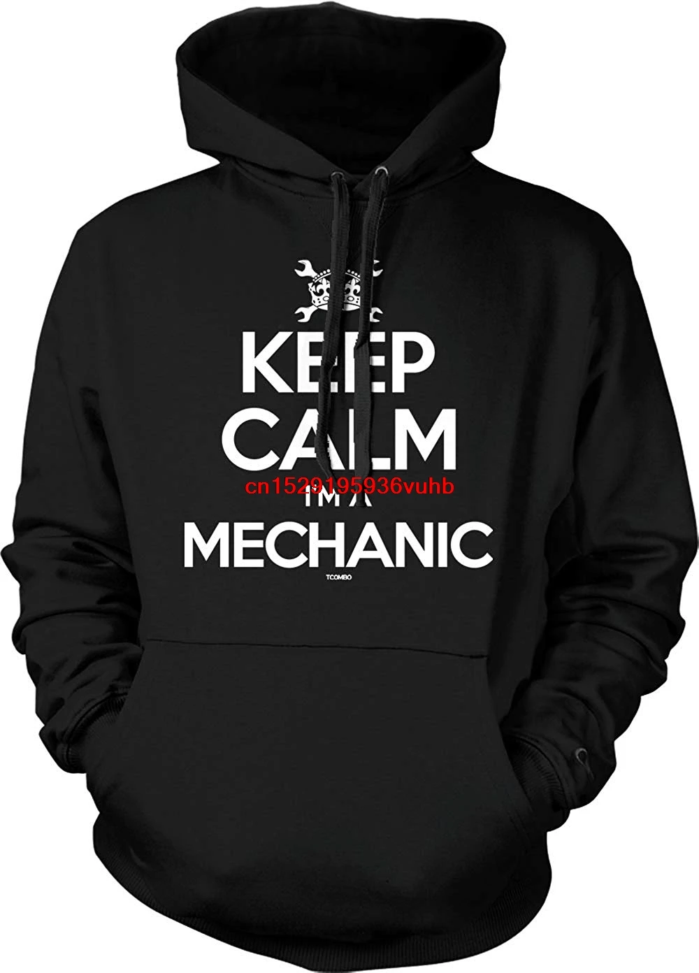 Мужские толстовки с забавным принтом толстовка капюшоном Keep Calm I'm A Mechanic Career
