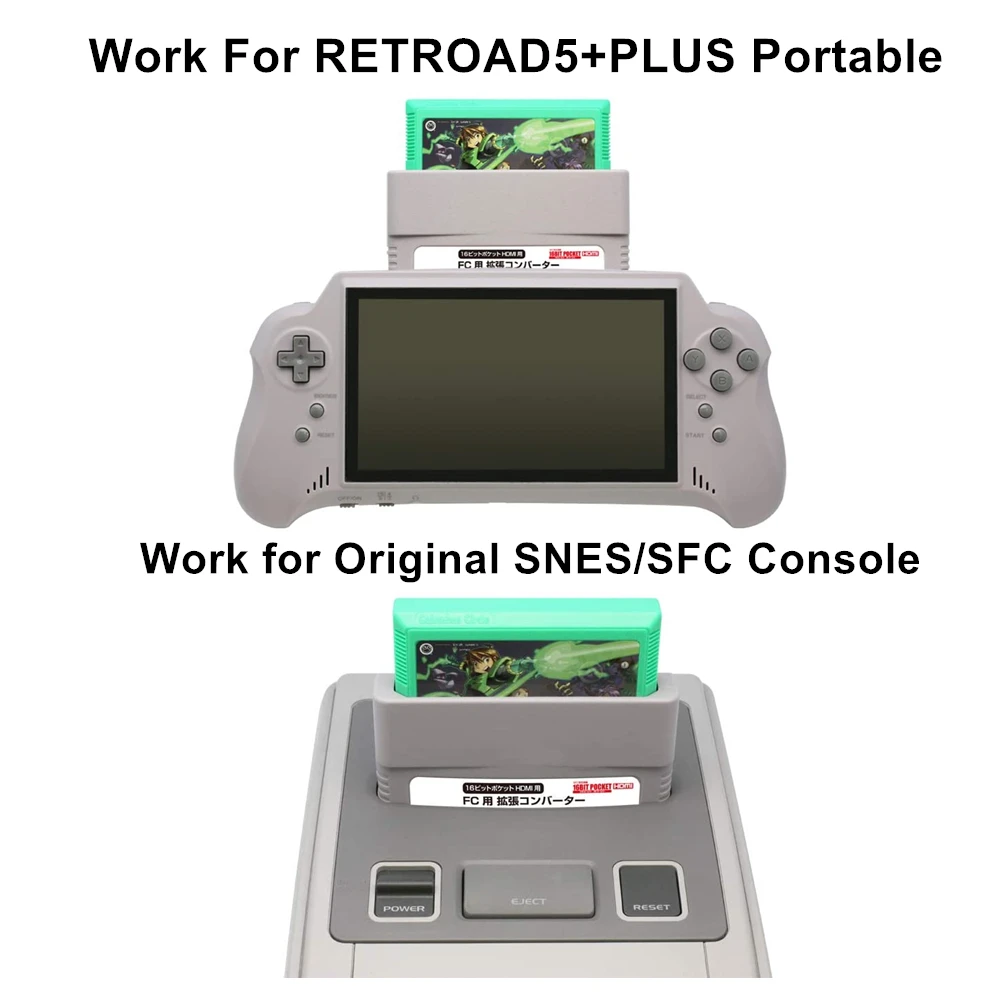 Удлинитель FC для 16-битного карманного SNES RETROAD 5PLUS HD ультра портативный