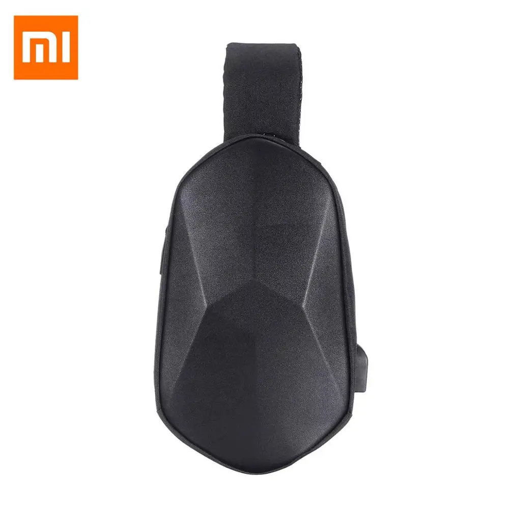 MI Mijia BEABORN Polyhedron PU Рюкзак USB Сумка водонепроницаемая цветная спортивная сумка на