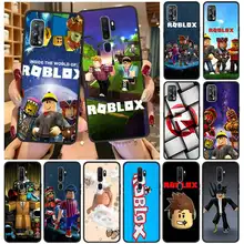 Hot Robloxes Game Bag Fundas Case For Oppo A52 A53 Silicone Soft TPU Black Cover For Oppo A9 2020 Luxury Shockproof Shell Coque