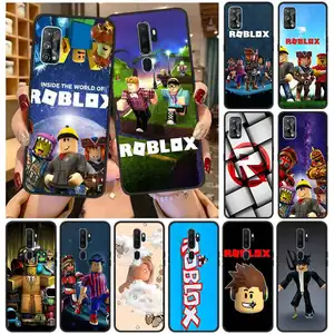 hot robloxes game bag fundas case for oppo a52 a53 silicone soft tpu black cover for oppo a9 2020 luxury shockproof shell coque free global shipping