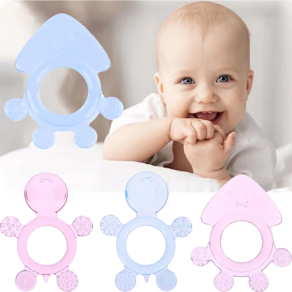 

Silicone Baby Teethers Cute Tortoise Shape Kids Teethers Safety Children Teething Infants Chewing Toys Newborn Dental Care