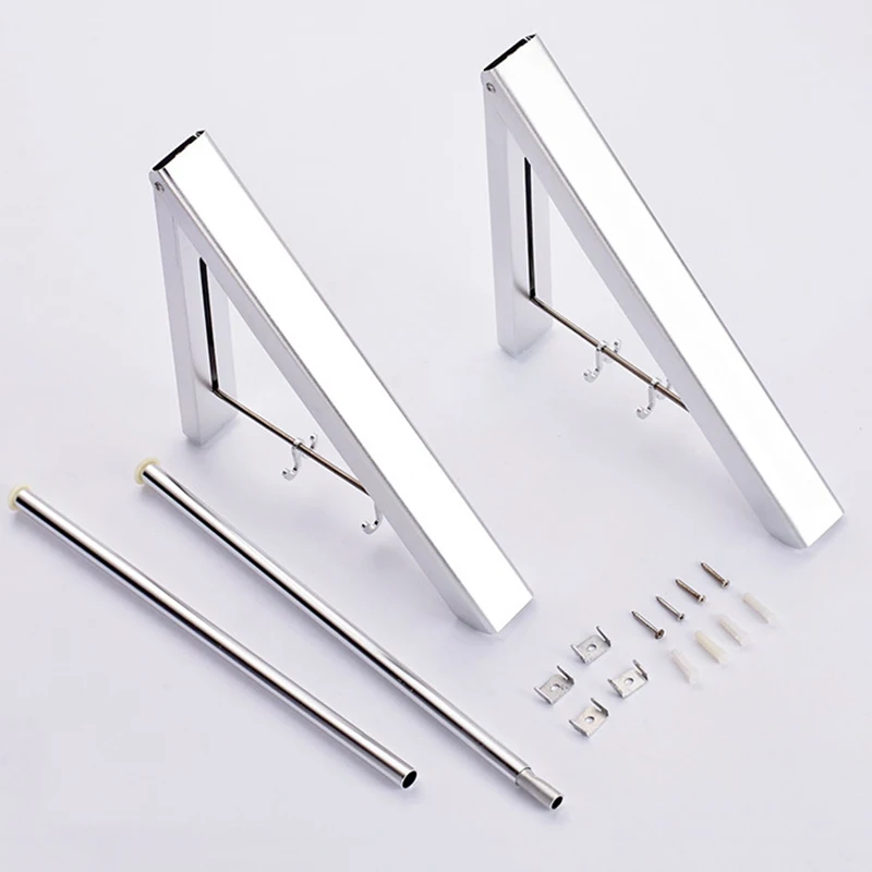 Настенная вешалка для одежды складная невидимая Вешалка без отверстий