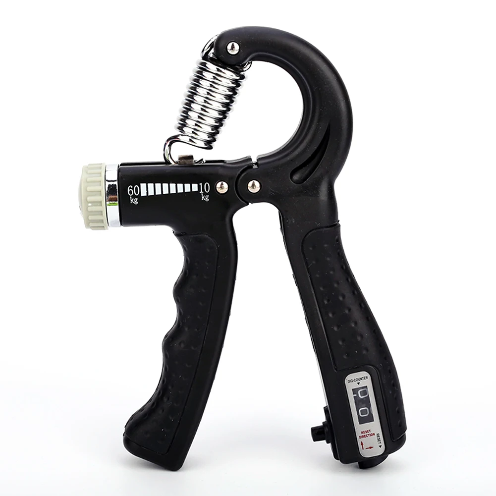 

New R-Shape Adjustable Countable Handle Grip Strength Exercise Gripper With Counter Durable Hand Force Exercise Fitness Tool