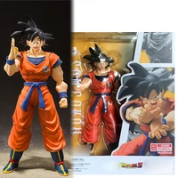 anime accessories dragon ball son goku soldier cartoon package shf figuarts goku kakarotto face changing action figure toy gift
