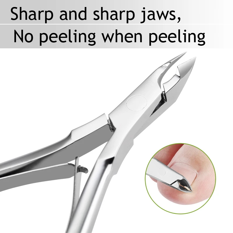 Щипцы для ногтей из нержавеющей стали щипцы кутикулы Пинцет удаления