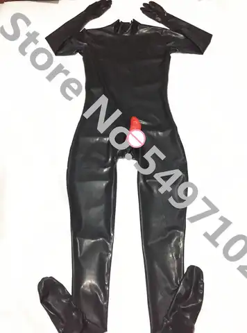 Latex catsuit sheath penis - купить недорого | AliExpress
