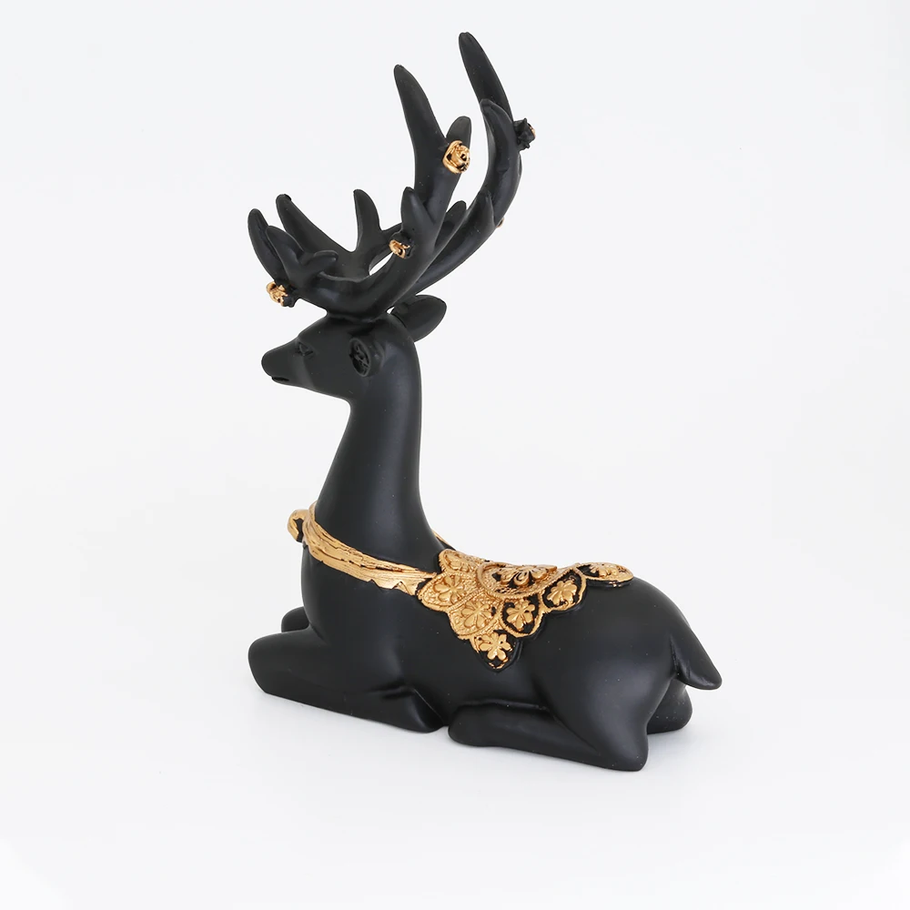 Статуэтка оленя из смолы подставка для дисплея стеклянных линз шаров фотосъемки