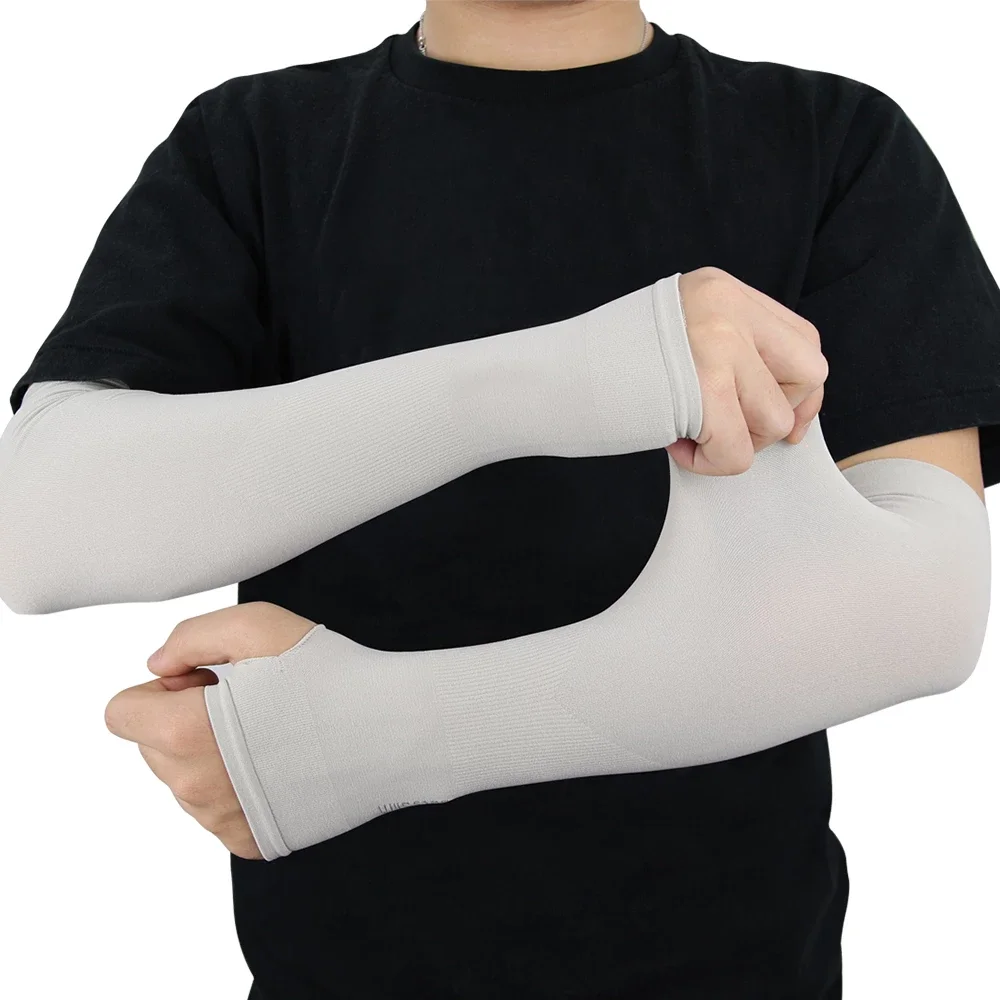 1 пара сверхлегкие ледяные ткани руки теплые Рукава летние спортивные УФ защита