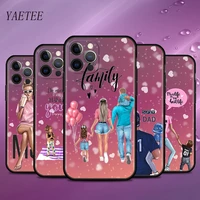 family children boys and girls case for apple iphone 13 12 mini 11 pro max 7 8 soft phone coque x xs xr 6 6s plus se 2020 capas