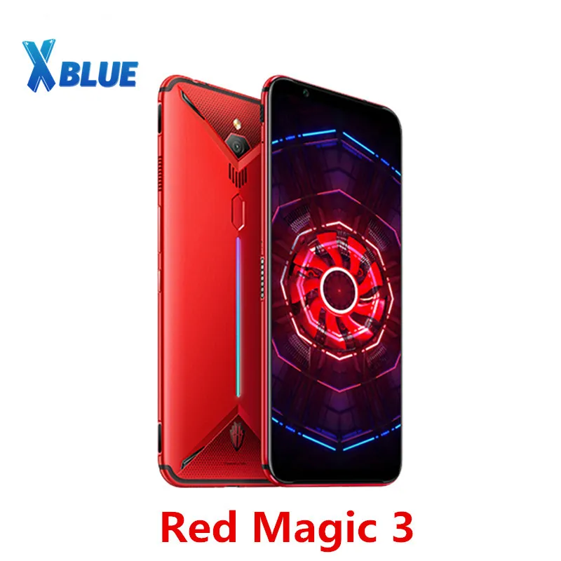 Мобильный телефон Nubia Red Magic 3 6 65 дюйма Snapdragon 855 распознавание отпечатков пальцев