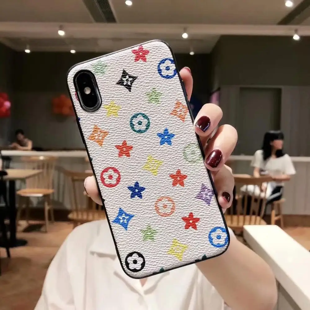 Classic flower Trellis phone case for iphone11/11 Pro/11 Pro Max fashion Business style PC+TPU iphoeX XR XS MAX 6 6s 7 8plus |